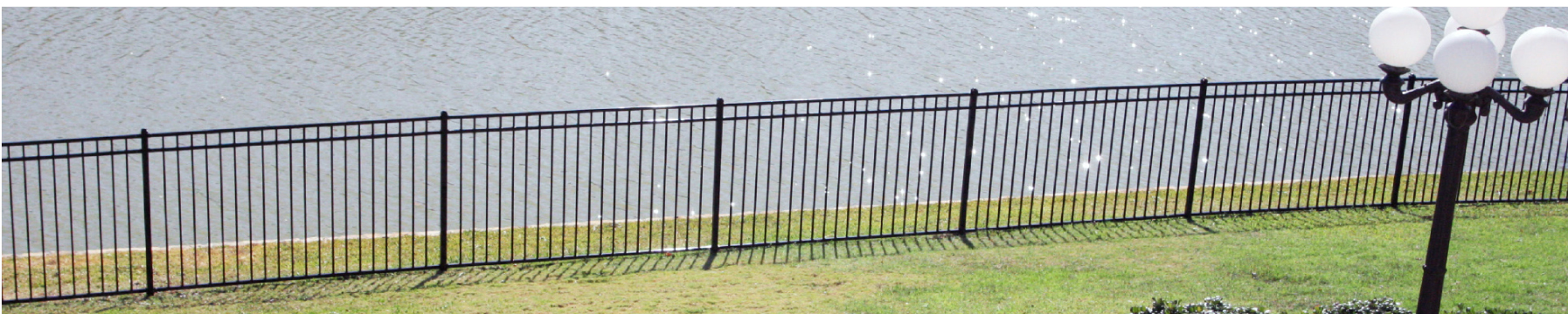 Iron fence