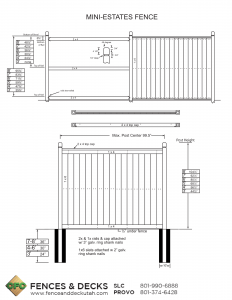 Fence CAD Drawings